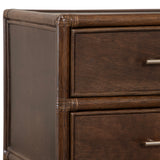 Ready To Ship - Verona Two-Drawer Nightstand  Bourbon