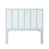 Ready To Ship - Liam Queen Headboard in Seaside Blue