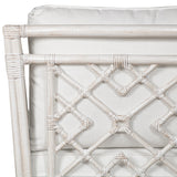Ready To Ship - Mosaic Sofa Weathered White