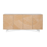 Swirl Rattan Console Table