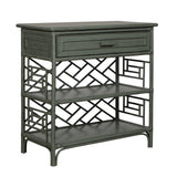 Ready To Ship - Chippendale End Table in Kale