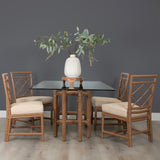 X & Diamond Side Chair