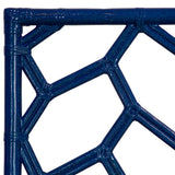 Ready To Ship - Silas Queen Headboard in Limited Edition Hot Rod Blue