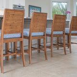 Stacked Bamboo Stool