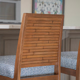 Stacked Bamboo Stool