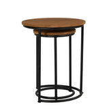 Quick Ship! Sunset Round Nesting Tables-Occasional Tables-David Francis