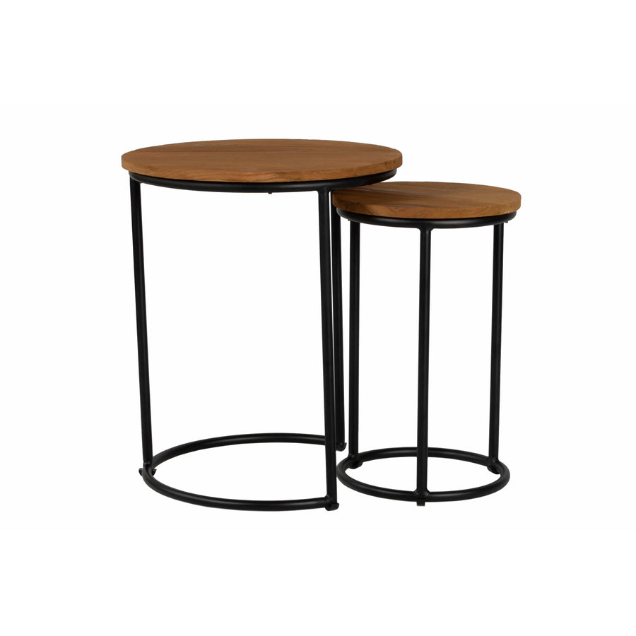 Quick Ship! Sunset Round Nesting Tables-Occasional Tables-David Francis