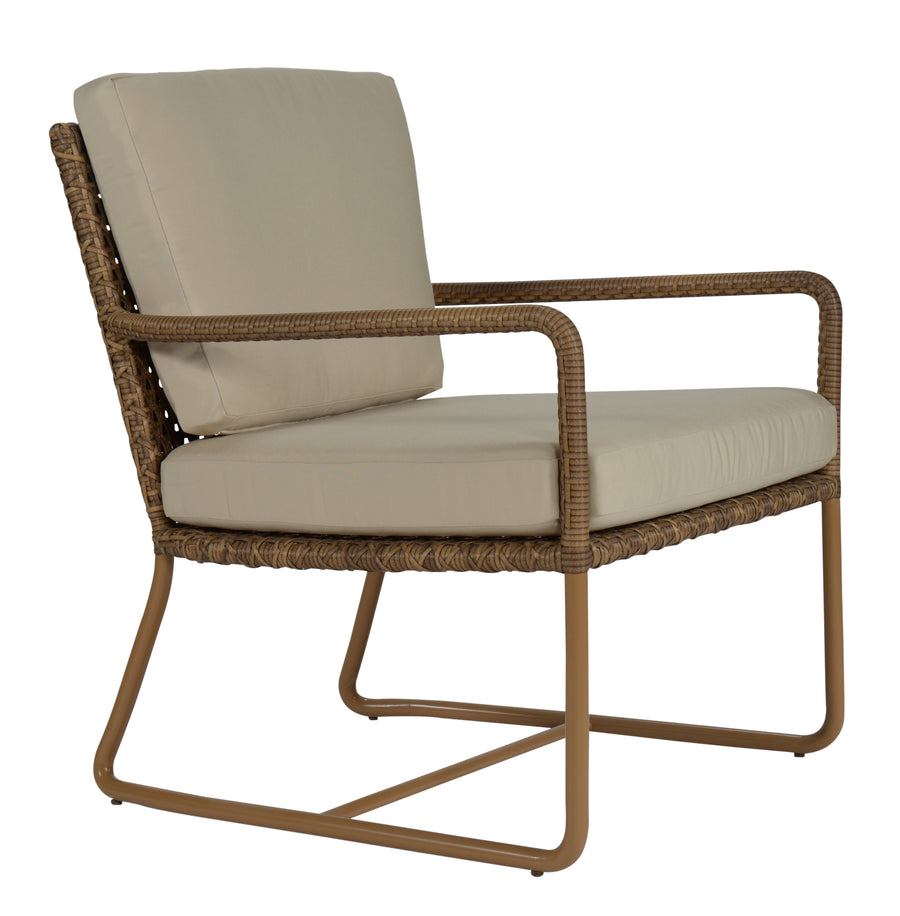 Ready To Ship - Bay Lounge Chair in Sunbrella Antique Beige