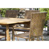 Quick Ship! Bay Armchair-Outdoor Dining Chairs-David Francis
