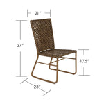 Quick Ship! Bay Side Chair-Outdoor Dining Chairs-David Francis