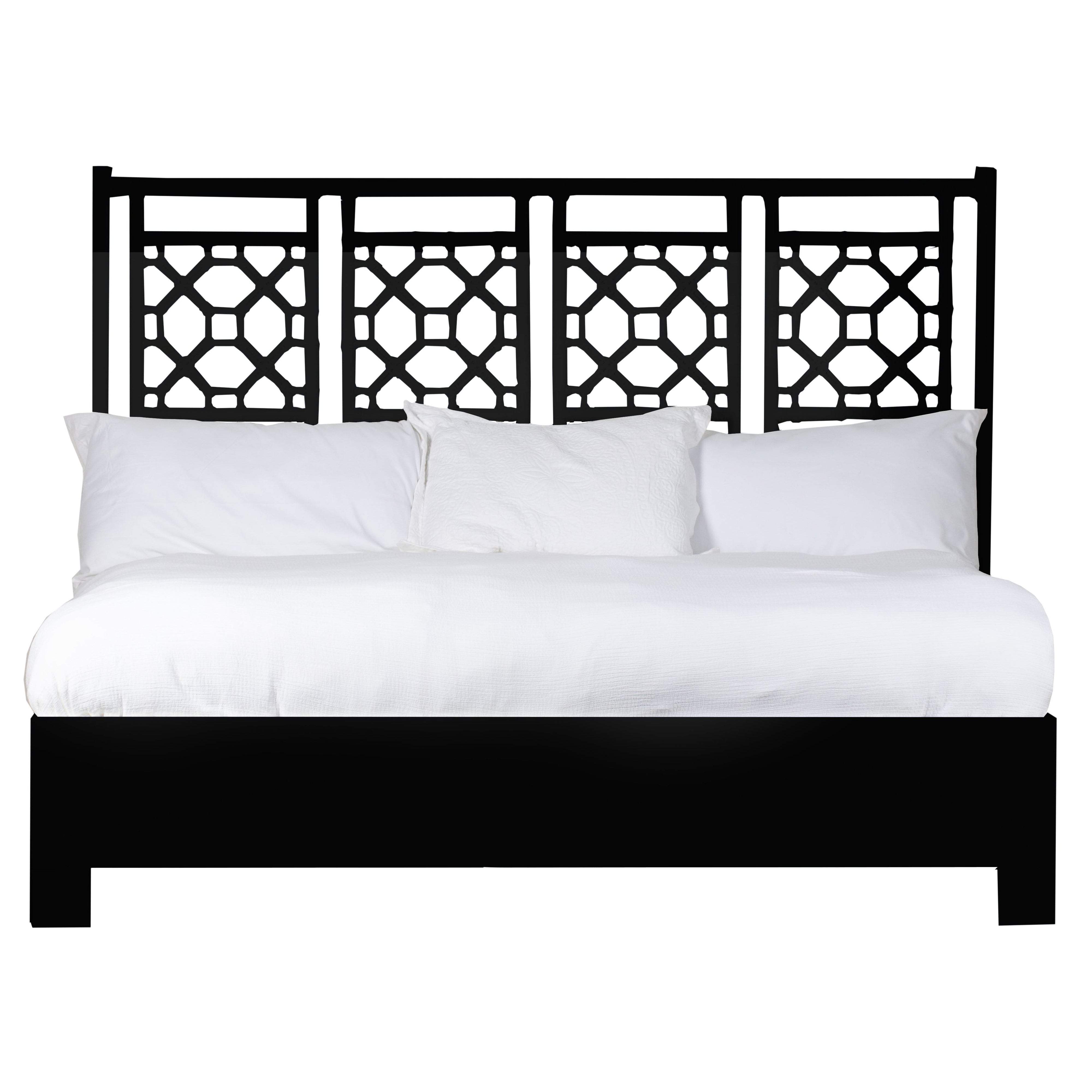 Lattice Back Bed-Beds-David Francis