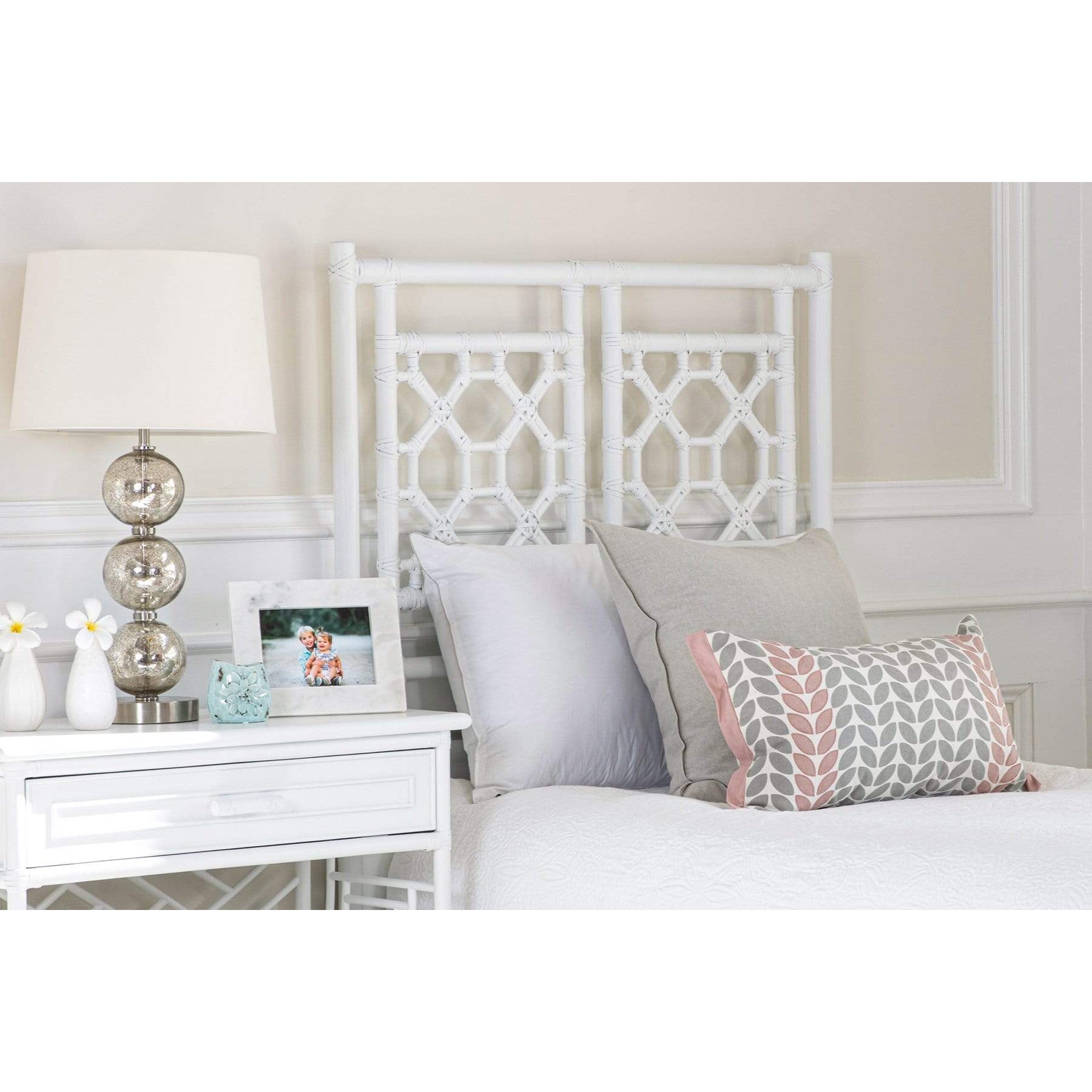 Lattice Back Headboard-Headboards-David Francis