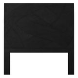 Swirl Rattan Headboard-Headboards-David Francis