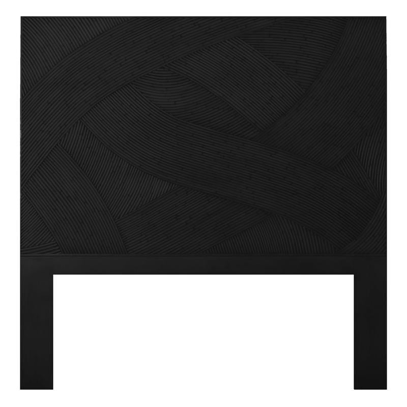 Swirl Rattan Headboard-Headboards-David Francis