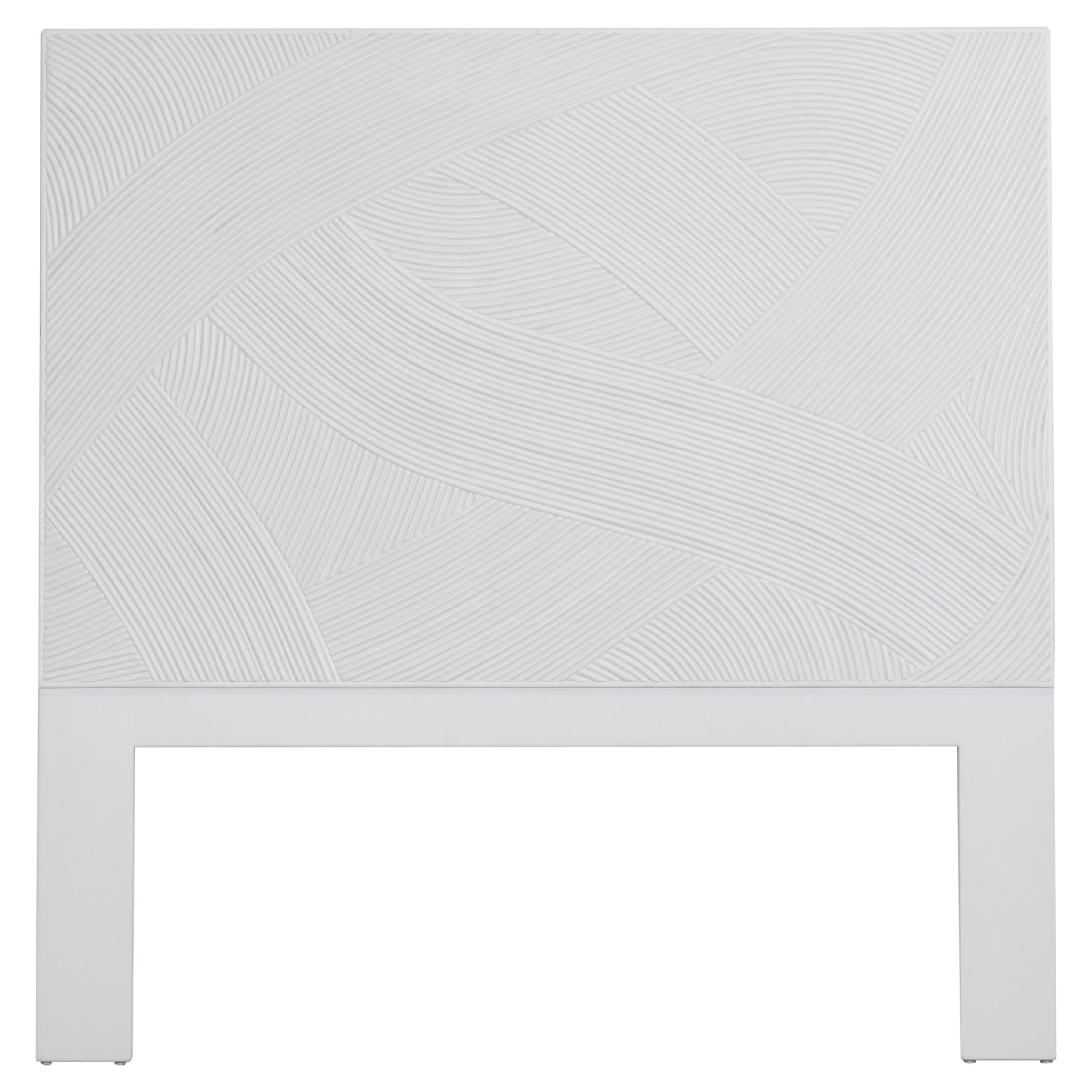 Swirl Rattan Headboard-Headboards-David Francis