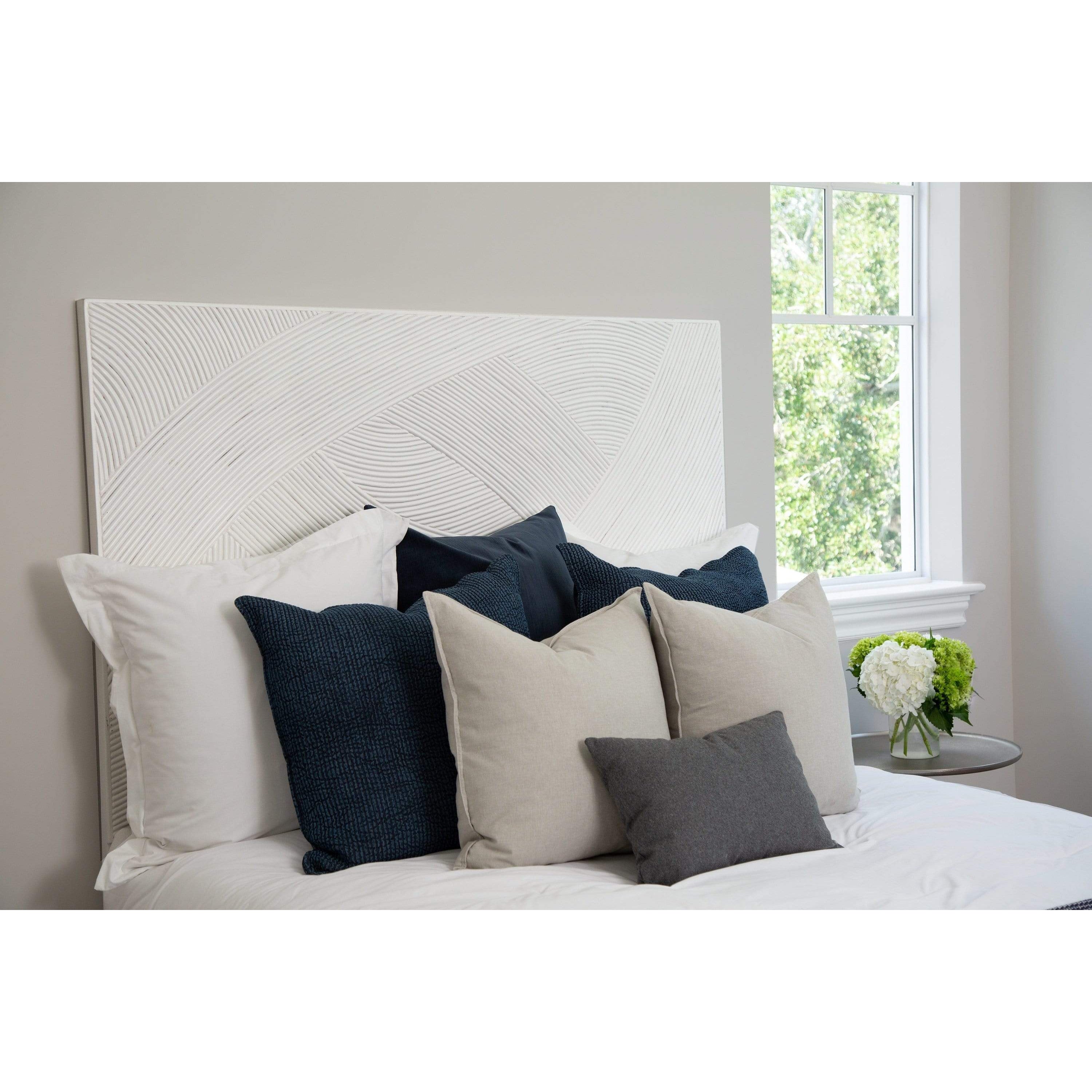 Swirl Rattan Bed-Beds-David Francis