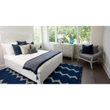 Swirl Rattan Headboard-Headboards-David Francis