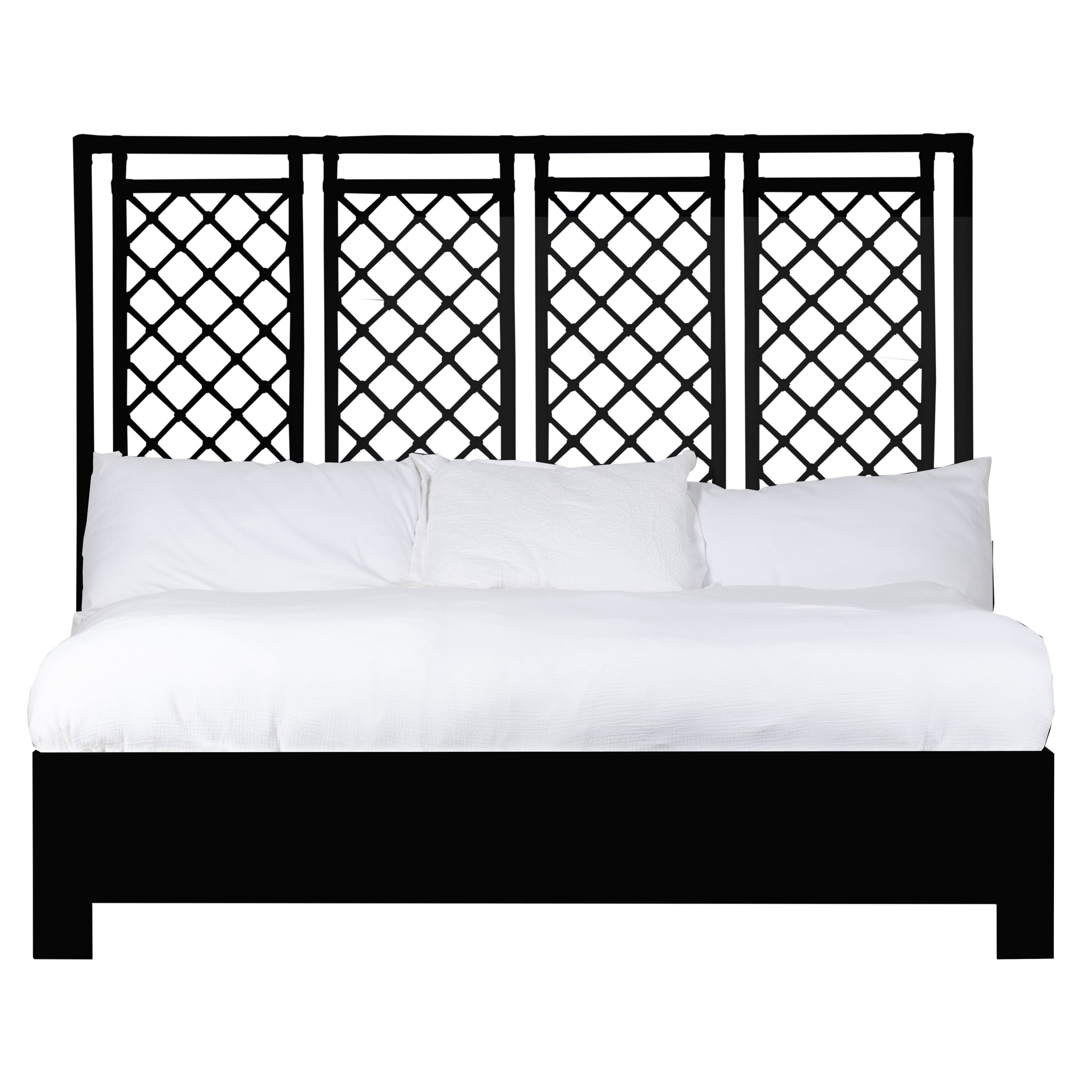 X & Diamond Bed-Beds-David Francis