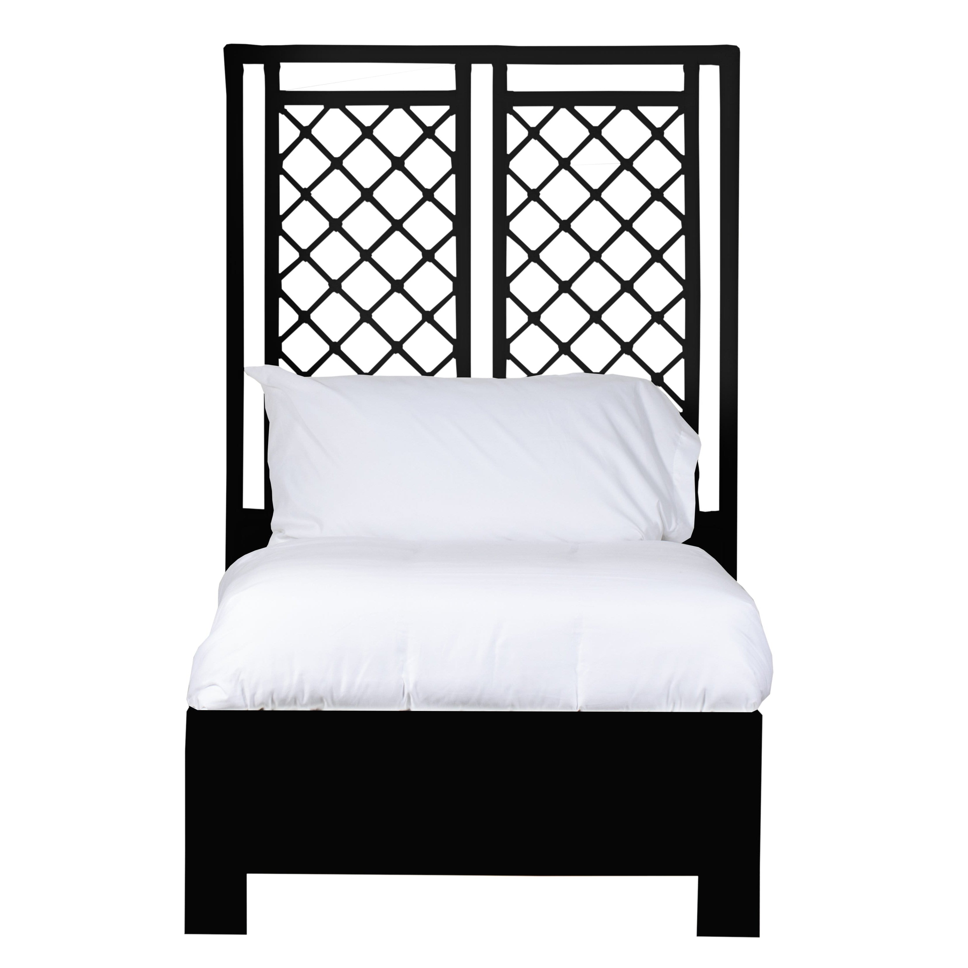 X & Diamond Bed-Beds-David Francis