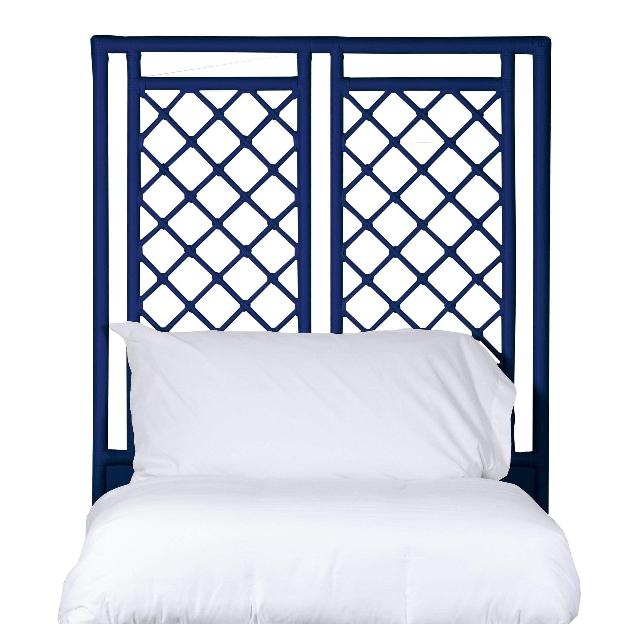 X & Diamond Headboard-Headboards-David Francis