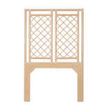 X & Diamond Headboard