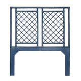 X & Diamond Headboard