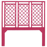 X & Diamond Headboard-Headboards-David Francis