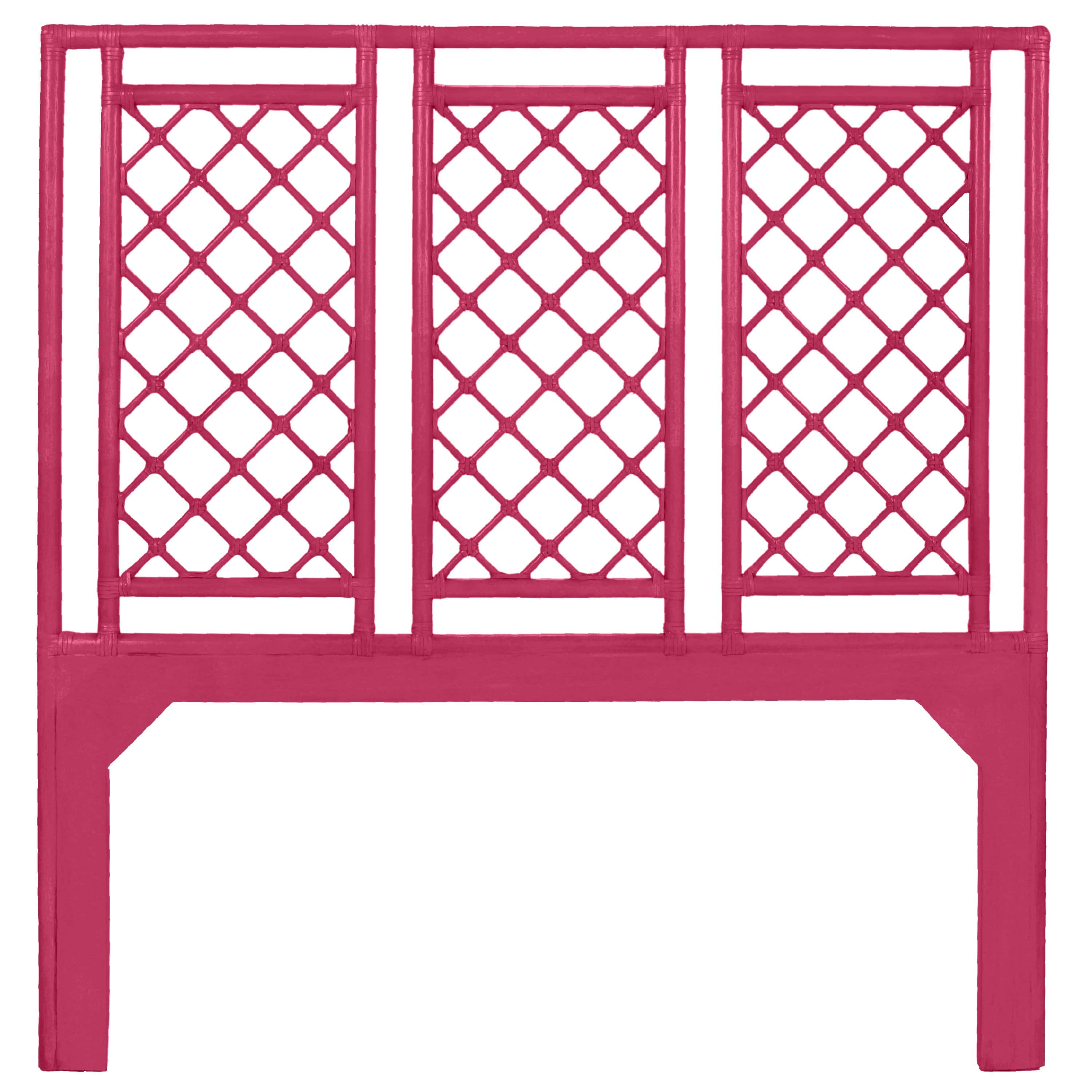 X & Diamond Headboard-Headboards-David Francis