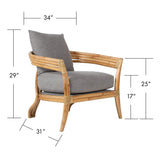 Mariner Lounge Chair-Lounge Chairs-David Francis