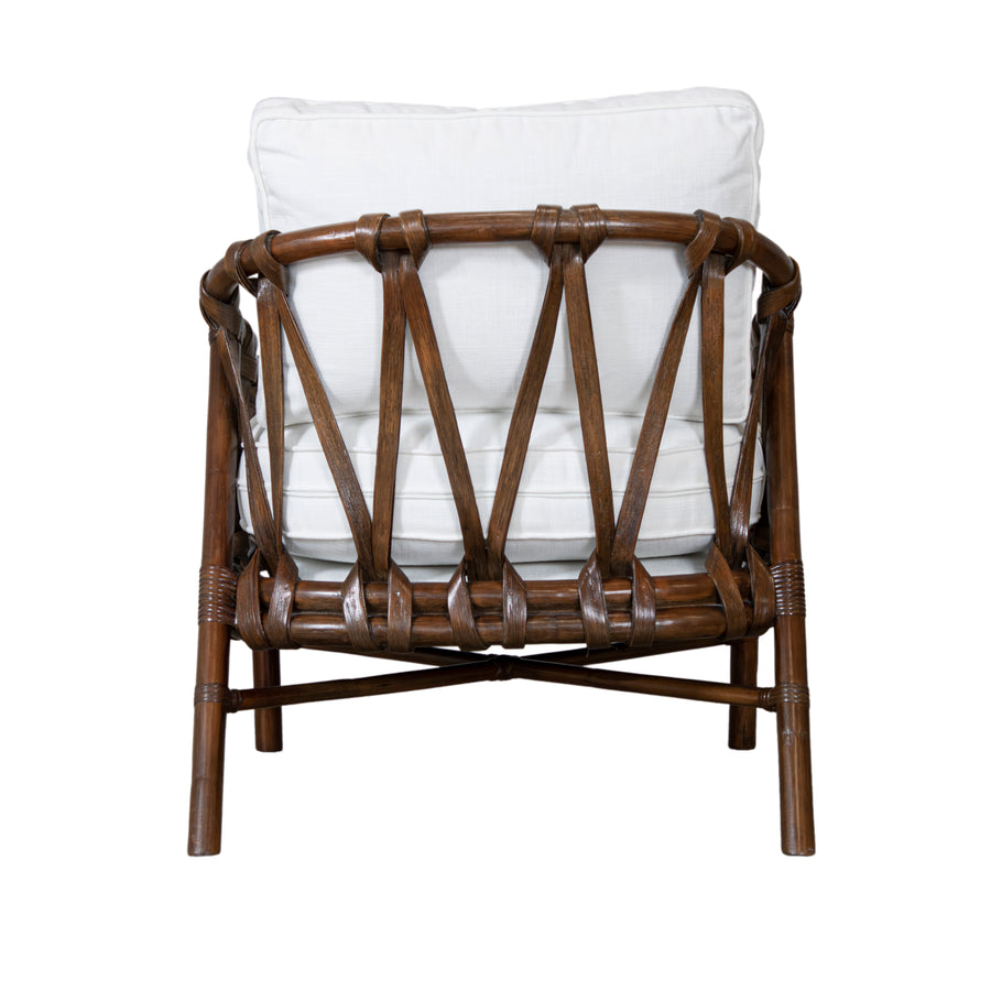 Ready To Ship - Knot Lounge Chair in Golden Mahogany