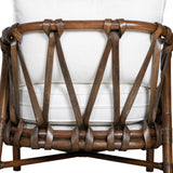 Ready To Ship - Knot Lounge Chair in Golden Mahogany