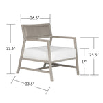 Metro Lounge Chair-Lounge Chairs-David Francis