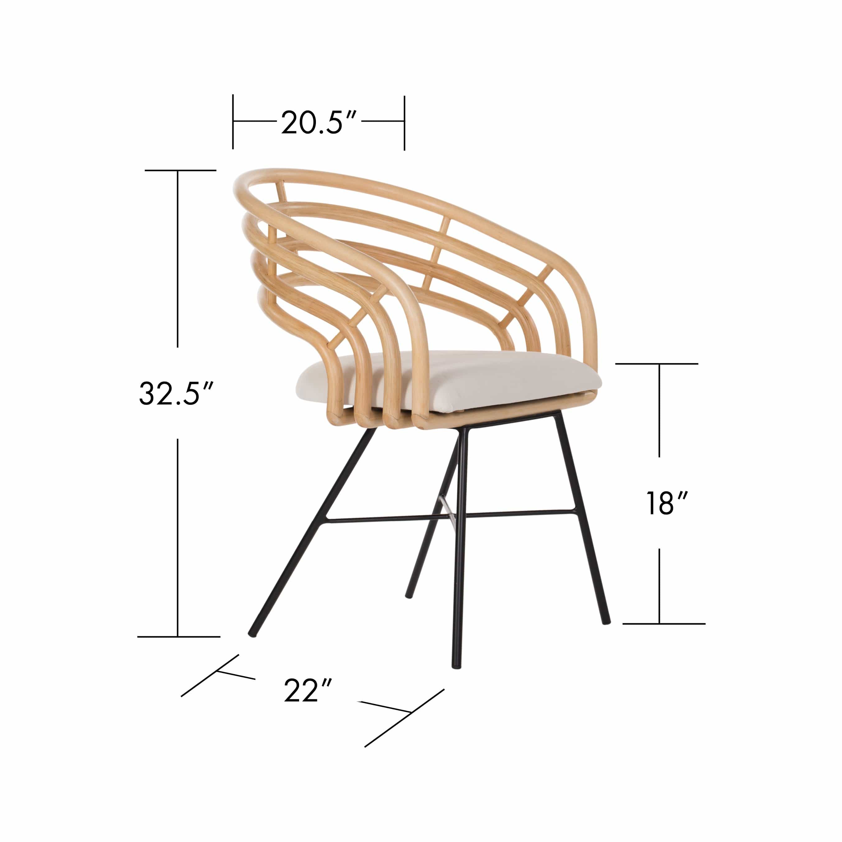 Madrid Chair-Dining Chairs-David Francis