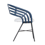 Ready To Ship - Madrid Chair in Indigo