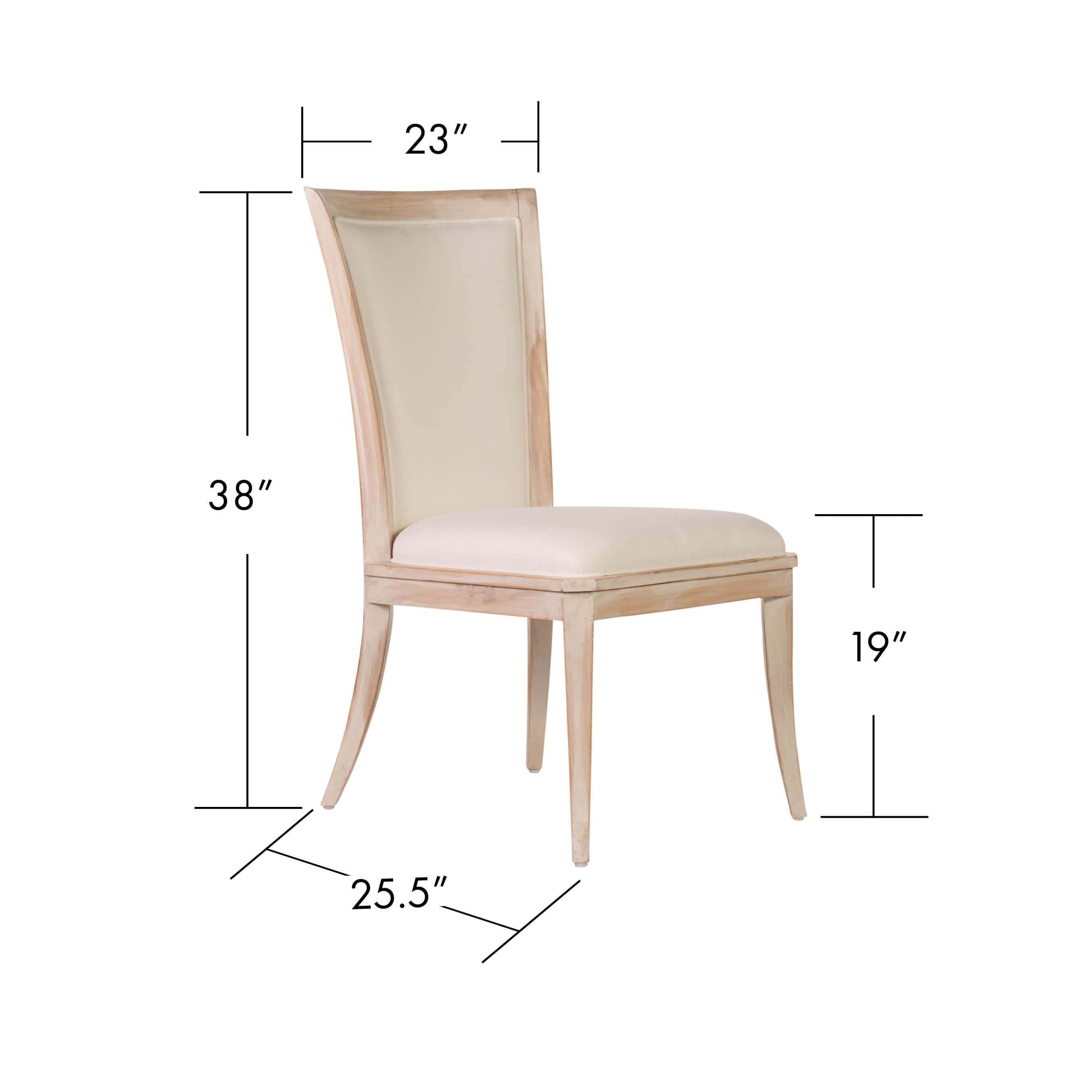 Palm Island Side Chair-Dining Chairs-David Francis