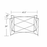 Quick Ship! Origami Table Base-Table Bases-David Francis