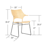 Quick Ship! Osaka Armchair-Dining Chairs-David Francis
