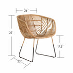Bali Armchair-Lounge Chairs-David Francis