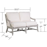 Mosaic Loveseat-Loveseats-David Francis