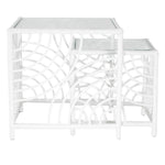 Swirl Rattan Nesting Tables-Occasional Tables-David Francis