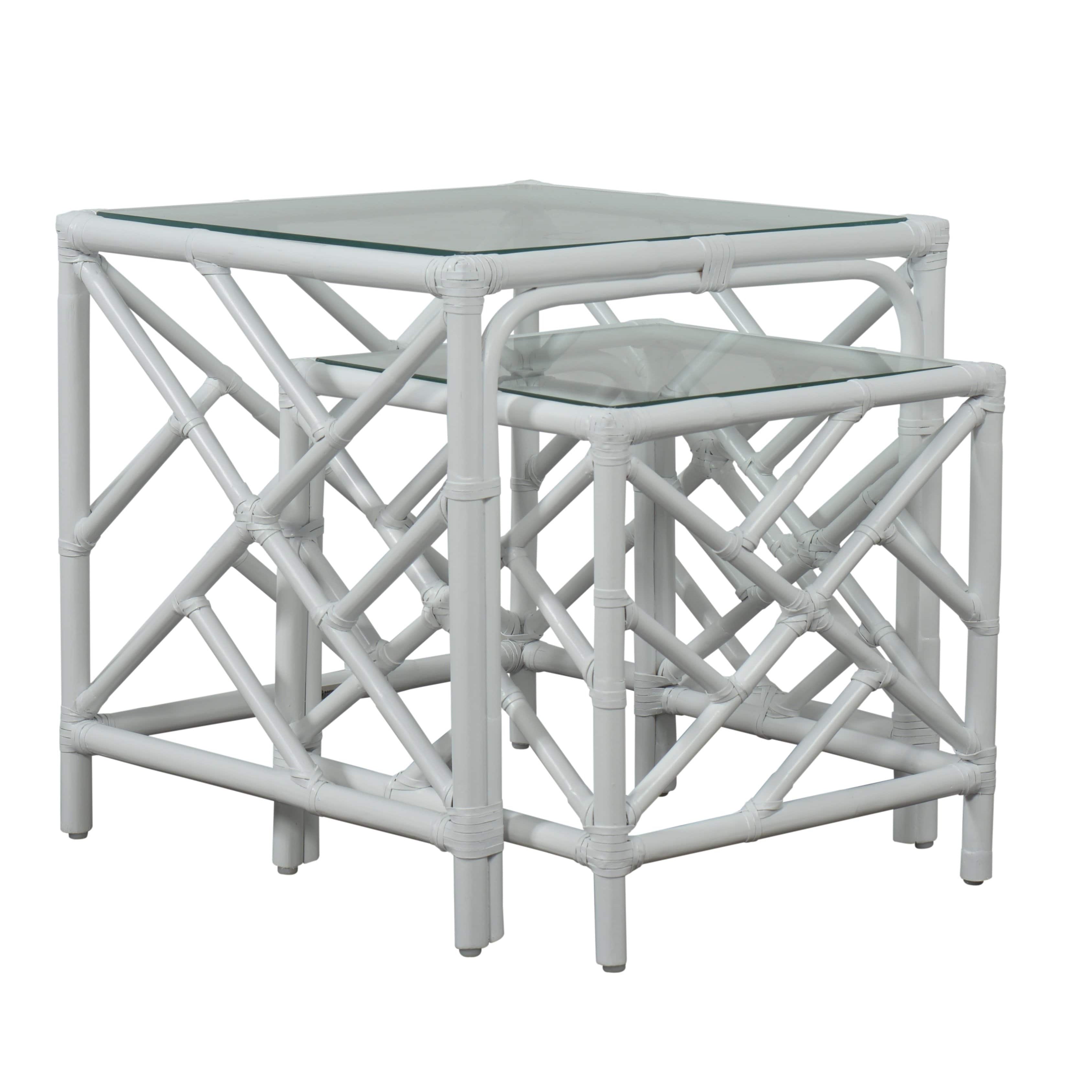 Chippendale Nesting Tables-Occasional Tables-David Francis