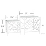 Chippendale Nesting Tables-Occasional Tables-David Francis
