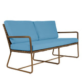 Ready To Ship - Bay Loveseat in Sunbrella Antique Beige