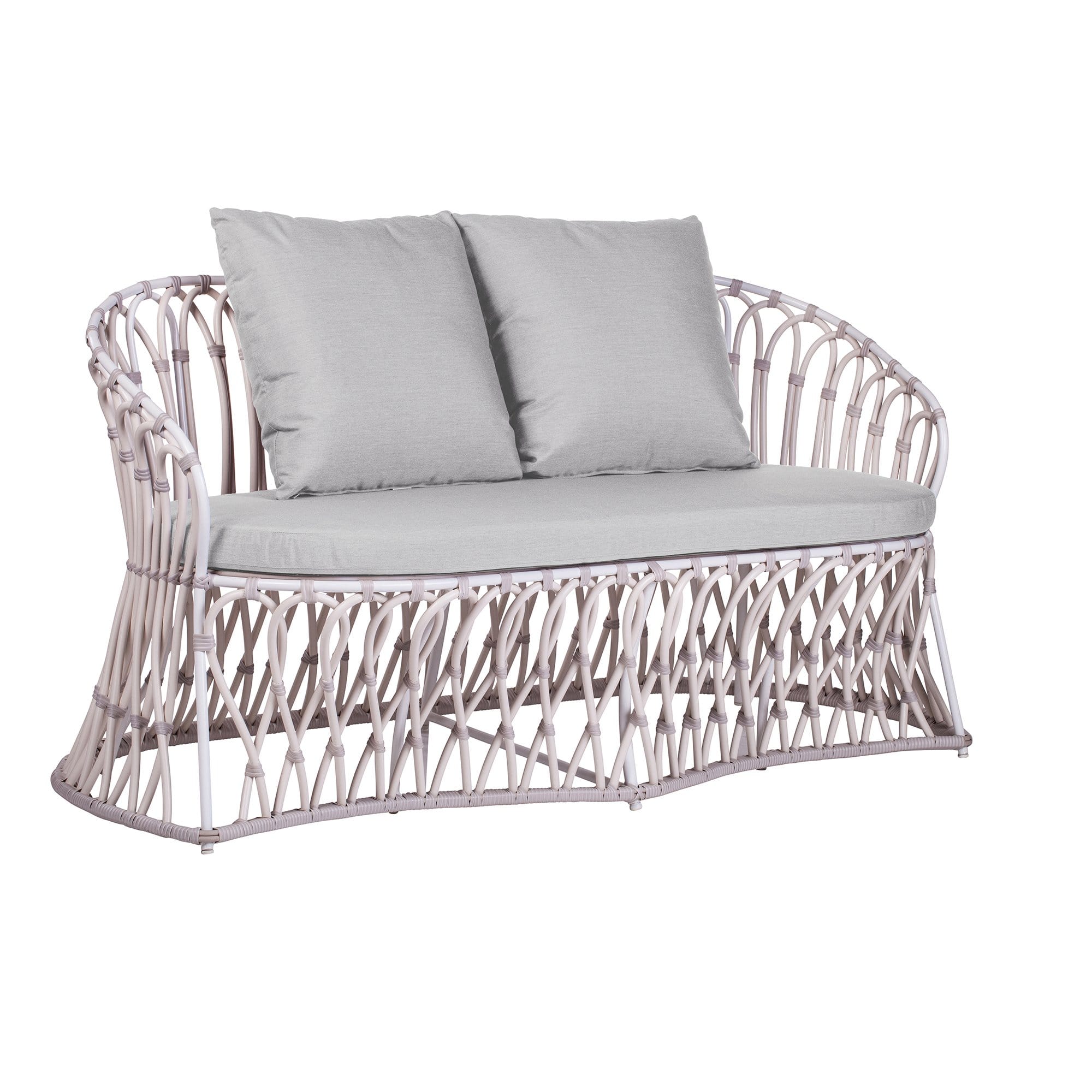 Amalfi Loveseat-Outdoor Loveseats-David Francis