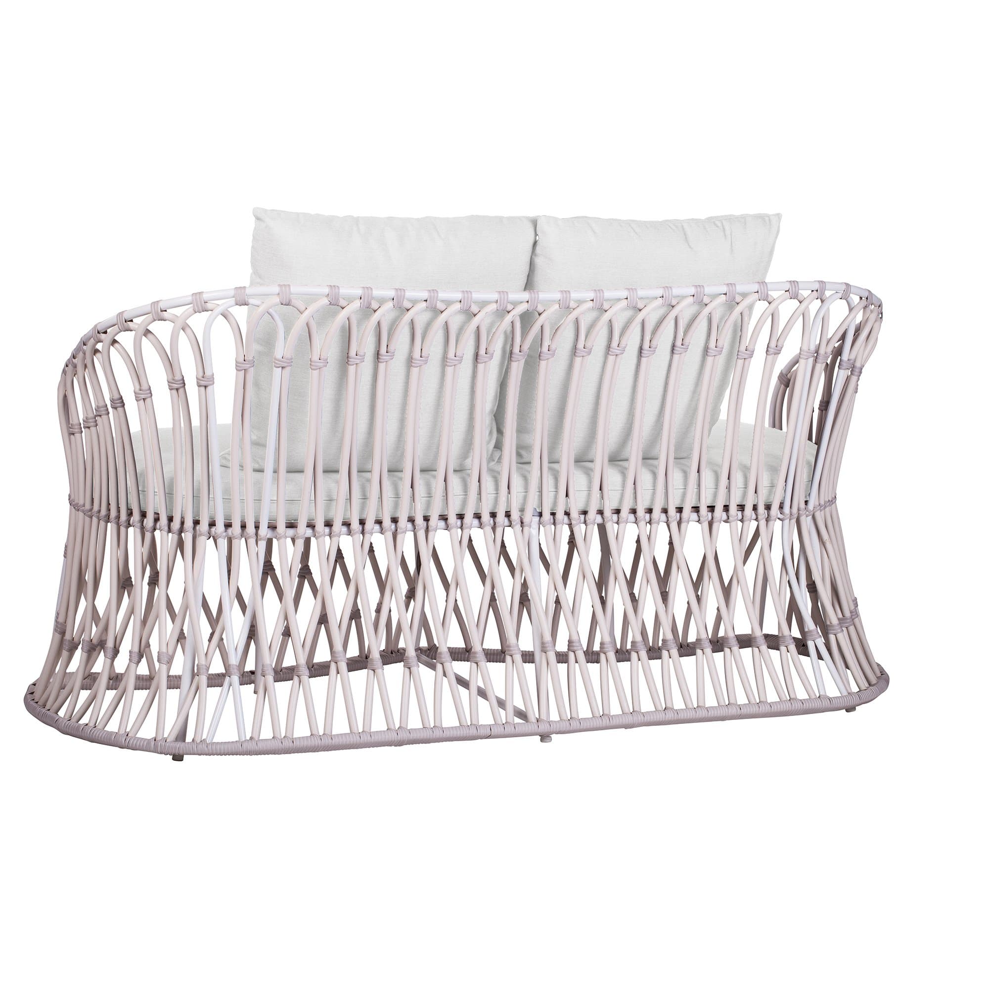 Amalfi Loveseat-Outdoor Loveseats-David Francis