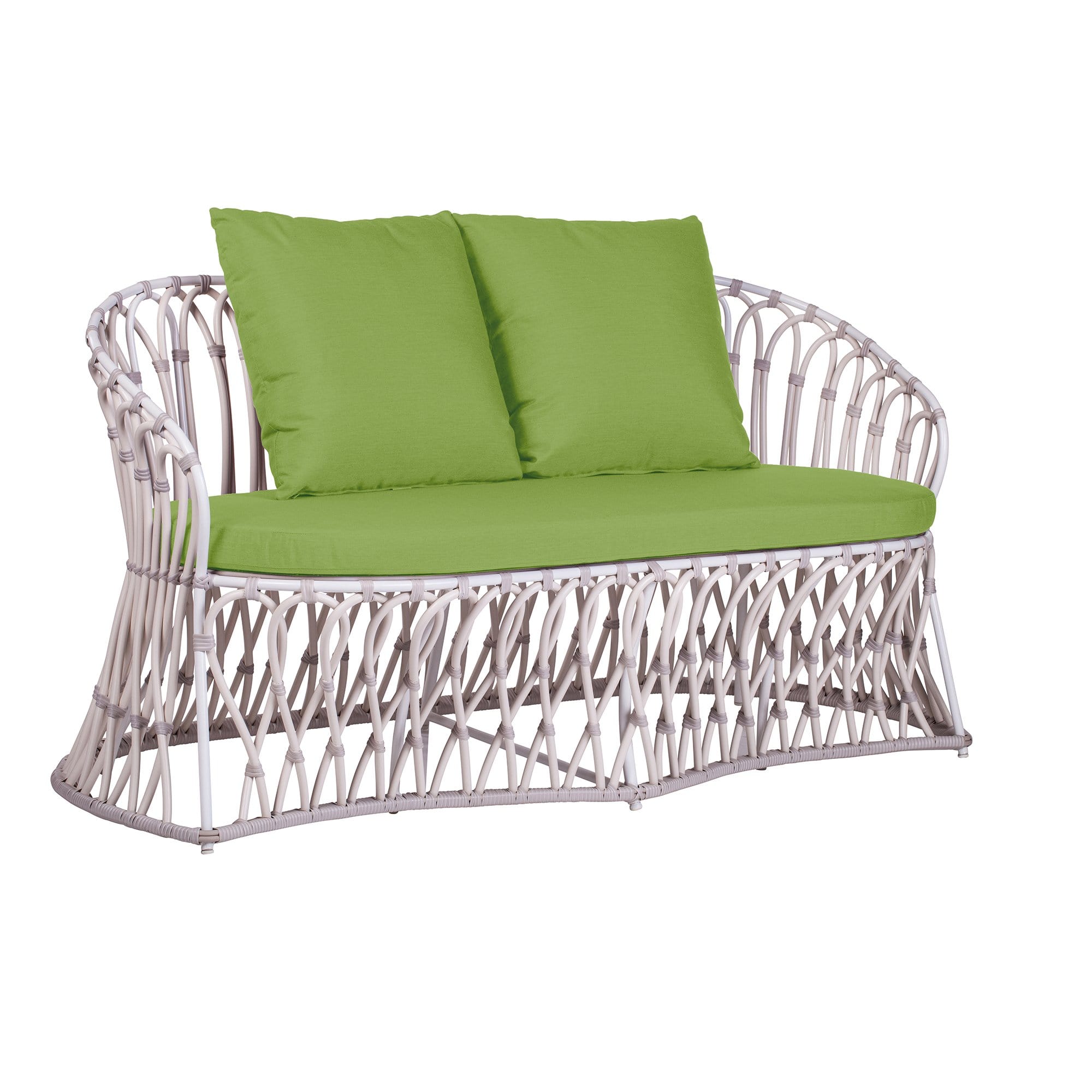 Amalfi Loveseat-Outdoor Loveseats-David Francis
