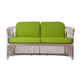 Ready To Ship - Fiji Loveseat with Sunbrella Macaw