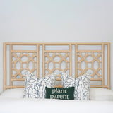 Lattice Back Headboard