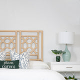 Lattice Back Headboard