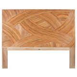 Swirl Rattan Headboard